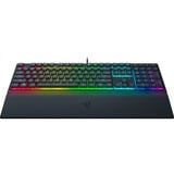 Razer Ornata V3 clavier USB QWERTZ Allemand Noir Noir, Layout DE (QWERTZ), Razer Hybrid-Mecha-Membran, 100%, Taille réelle (100 %), USB, Clavier à membrane, QWERTZ, LED RGB, Noir
