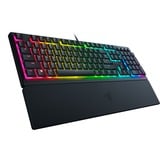 Razer Ornata V3 clavier USB QWERTZ Allemand Noir Noir, Layout DE (QWERTZ), Razer Hybrid-Mecha-Membran, 100%, Taille réelle (100 %), USB, Clavier à membrane, QWERTZ, LED RGB, Noir