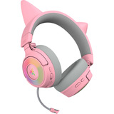 Razer  casque gaming over-ear Rose/gris