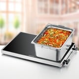 Rommelsbacher Plaque chauffante WPR 407/E Acier inoxydable/Noir