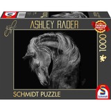 Schmidt Spiele Ashley Rader : Puissance - Cheval, Sous le Signe de la Force, Puzzle 