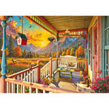 Schmidt Spiele Véranda de montagne, Puzzle 