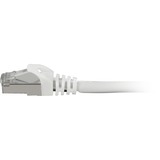 Sharkoon Câble de raccordement SFTP, RJ-45 Cat.7a Blanc, 3 mètres, Câble brut