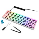 Sharkoon SKILLER SGK50 S2 Barebone RGB clavier gaming Blanc, 96%