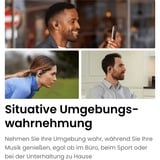 Shokz OpenFit Casques Sans fil Crochets auriculaires Appels/Musique/Sport/Au quotidien Bluetooth Noir  technologie conduction osseuse Noir, Sans fil, Appels/Musique/Sport/Au quotidien, 73,85 g, Casques, Noir