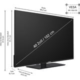 Telefunken  40" TV LED Noir
