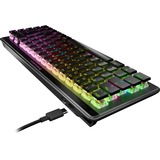Turtle Beach Vulcan II Mini Air clavier Gaming RF sans fil + Bluetooth QWERTZ Allemand Noir Noir, Layout DE, TITAN II Optical Red, Sans fil, RF sans fil + Bluetooth, Interrupteur à clé optique, QWERTZ, LED RGB, Noir