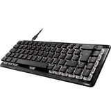 Turtle Beach Vulcan II Mini Air clavier Gaming RF sans fil + Bluetooth QWERTZ Allemand Noir Noir, Layout DE, TITAN II Optical Red, Sans fil, RF sans fil + Bluetooth, Interrupteur à clé optique, QWERTZ, LED RGB, Noir