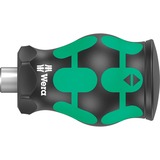 Wera Kraftform Kompakt Stubby Magazine 4 jeux de bits, Set d'embouts de vissage Noir/Vert