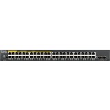 Zyxel GS1900-48-EU0102F commutateur réseau L2 Gigabit Ethernet (10/100/1000) Noir, Switch L2, Gigabit Ethernet (10/100/1000), Grille de montage