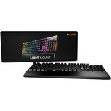 be quiet! Light Mount Silent Tactile UK ISO clavier Gaming USB QWERTY Anglais britannique Noir Noir, Layout  Royaume-Uni, be quiet! Silent Tactile, Avec fil, USB, Clavier mécanique, QWERTY, LED RGB, Noir