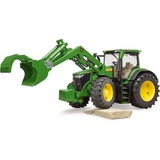 bruder John Deere 7R 350 avec chargeur frontal, Modèle réduit de voiture Vert, 03151