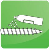 fischer Boîte de vis pour terrasse 5x60 tête fraisée TX Acier inoxydable