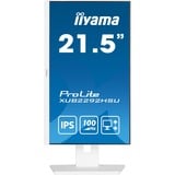 iiyama ProLite XUB2292HSU-W6 écran plat de PC 54,6 cm (21.5") 1920 x 1080 pixels Full HD LED Blanc 22" Moniteur  Blanc (mat), 54,6 cm (21.5"), 1920 x 1080 pixels, Full HD, LED, 0,4 ms, Blanc