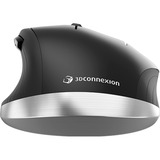 3DConnexion CadMouse Compact, Souris Noir/Argent, 7,200 DPI