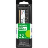 ADATA Premier module de mémoire 32 Go 1 x 32 Go DDR5 288-pin DIMM, Mémoire vive Noir, 32 Go, 1 x 32 Go, DDR5, 5600 MHz, 288-pin DIMM