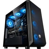 ALTERNATE Custom PC Series • Blue Hero Elements Gaming-PC, PC gaming Noir/transparent