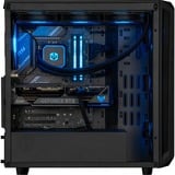 ALTERNATE Custom PC Series • Blue Hero Elements Gaming-PC, PC gaming Noir/transparent