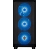 ALTERNATE Custom PC Series • Blue Hero Elements Gaming-PC, PC gaming Noir/transparent