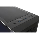 ALTERNATE Gaming-PC Window Edition • RTX 5060 • AMD Ryzen™ 5 5600 • 16 GB RAM, PC gaming Noir/transparent