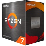 AMD Ryzen 7 5800X, 3,8 GHz (4,7 GHz Turbo Boost) socket AM4 processeur Unlocked, Boxed, processeur en boîte