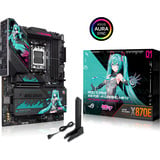 ASUS ROG STRIX X870E-H GAMING HATSUNE MIKU EDITION carte mère socket AM5 Noir, AMD, Emplacement AM5, AMD Ryzen 7000 Series, AMD Ryzen 8000 Series, AMD Ryzen 9000 Series, DDR5-SDRAM, 256 Go, Double canal