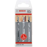 Bosch 2 607 011 436 Lame de scie sauteuse, à chantourner et sabre Lames de scie sauteuse 15 pièce(s), Jeu de lames de scie Lames de scie sauteuse, Bois, 15 pièce(s), Blister
