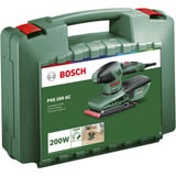 Bosch BOSCH PSS 200 AC Schwingschleifer, Ponceuse vibrante Vert/Noir, Ponceuse orbitale, Noir, Vert, EN 60745, 24000 OPM, 2 mm, 93 dB