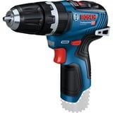 Bosch GSB 12V-35 Professional 1750 tr/min Noir, Bleu, Rouge, Perceuse à percussion Bleu/Noir, Tournevis électrique, Poignée de pistolet, Noir, Bleu, Rouge, Sans brosse, Attache de ceinture, 1750 tr/min