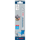 Bosch Lames de scie sabre S 925 VF Heavy for Metal, Lame de scie Lame de scie à guichet, Tuyau, Profil, Plaque métallique (épaisseur moyenne), Bimétal, 1,8 mm, 2,6 mm, 1,25 mm