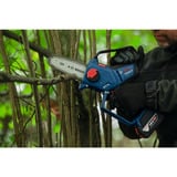 Bosch Scie à branches sans fil GKE 18V-15 Professional solo, 18 Volt, Scie à chaîne Bleu