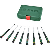 Bosch Set de tournevis de précision, 8 pièces Vert/Noir