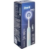 Braun Pro 1 Sensitive Clean Adulte Brosse à dents rotative oscillante Bleu, Brosse a dents electrique Turquoise, Adulte, Brosse à dents rotative oscillante, Soin quotidien, Sensible, Blanchiment, 20000 mouvements par minute, Bleu, 8800 mouvements par minute
