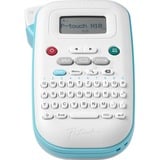 Brother PT-N10 - Étiqueteuse portable pour la maison et le bureau Blanc/Bleu clair, Transfert thermique, 180 x 180 DPI, 9 mm/sec, Couleur, Bleu, Blanc