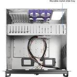 Chieftec UNC-409S-AIO-OP boîtier rack Noir | 2x USB-A