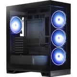 Chieftec VISTA Max boîtier midi tower Noir | 2x USB-A | 1x USB-C | RGB | Window