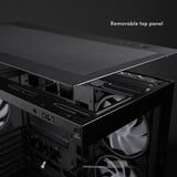 Chieftec VISTA Max boîtier midi tower Noir | 2x USB-A | 1x USB-C | RGB | Window