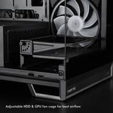 Chieftec VISTA Max boîtier midi tower Noir | 2x USB-A | 1x USB-C | RGB | Window