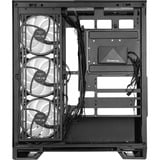 Chieftec VISTA Max boîtier midi tower Noir | 2x USB-A | 1x USB-C | RGB | Window