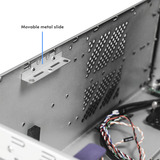 Chieftec  boîtier rack Noir | 2x USB-A