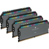 Corsair 64 Go DDR5-5600 Quad-Kit, Mémoire vive Noir, CMT64GX5M4B5600Z36, Dominator Platinum RGB, EXPO