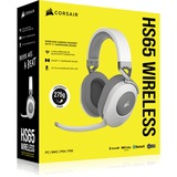 Corsair HS65 Wireless, Casque gaming Blanc