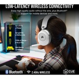Corsair HS65 Wireless casque gaming over-ear Blanc