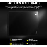 Corsair MM Glass, Tapis de souris gaming Noir