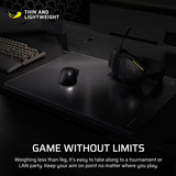 Corsair MM Glass, Tapis de souris gaming Noir