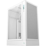 DeepCool CH170 PLUS WH boîtier midi tower Blanc | 2x USB-A | 1x USB-C | Verre Trempé