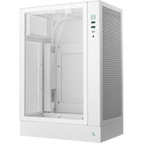 DeepCool CH170 PLUS WH boîtier midi tower Blanc | 2x USB-A | 1x USB-C | Verre Trempé
