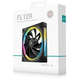 DeepCool FL12R ventilateur de boîtier RGB  Noir, 120 x 120 x 25 mm, PWM