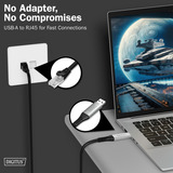 Digitus AK-300600-050-S, Adaptateur Noir