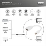 Digitus Câble adaptateur DisplayPort Blanc